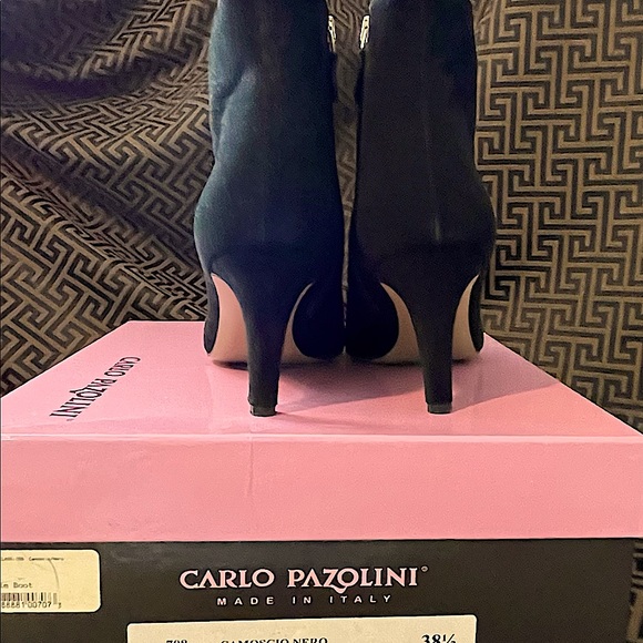 CARLO PAZOLINI Suede Bootie Sz 38-1/2 - Picture 3 of 6